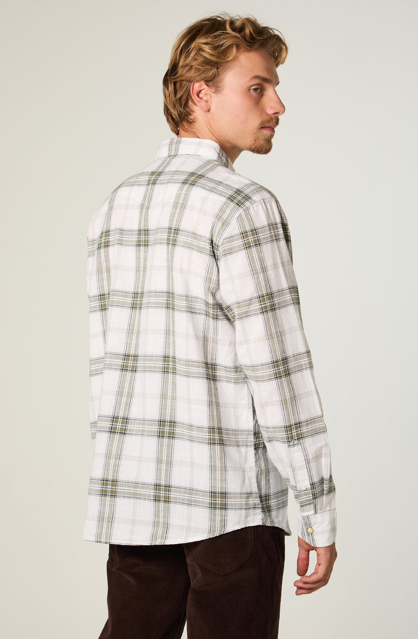 Camisa Hombre Lee Clean Mercantile Bright White