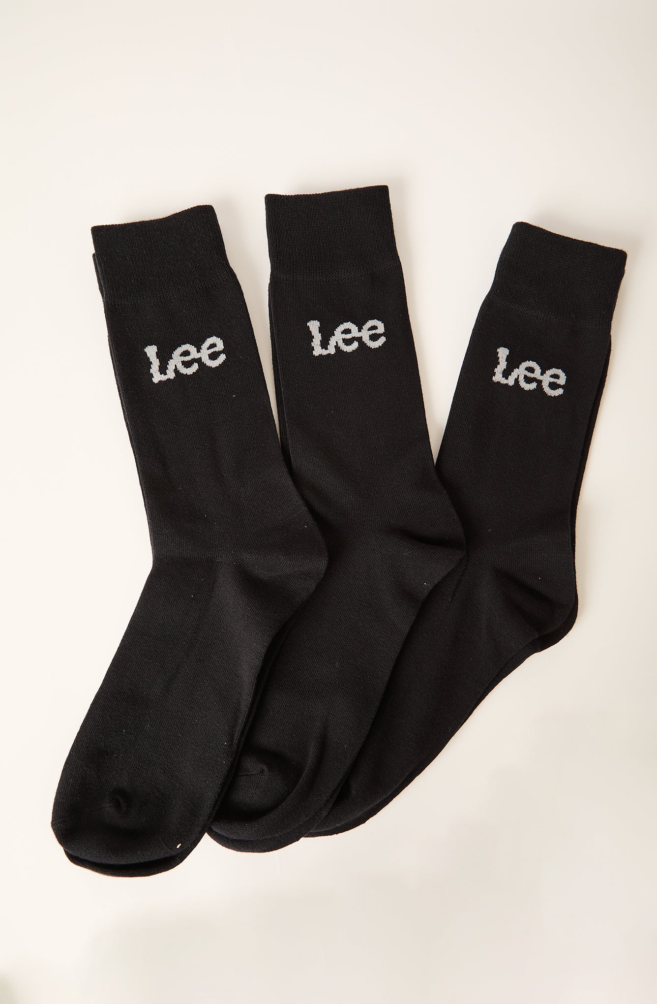 Calcetin Hombre Casual Negro 3 Pack