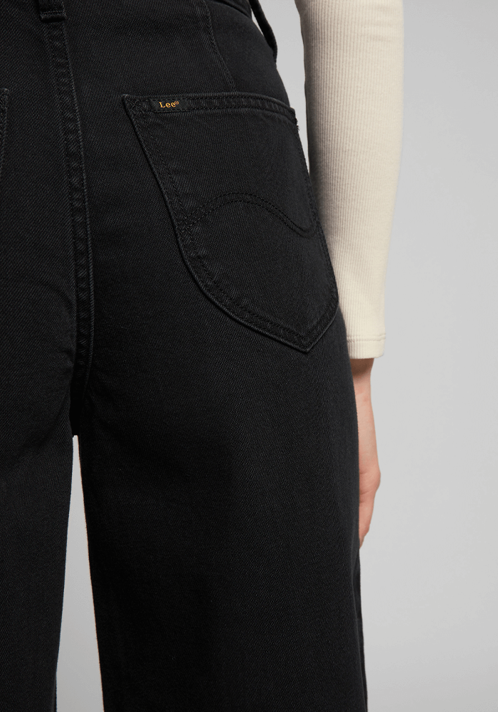 Jeans Mujer Tiro Alto Stella A Line Relaxed Fit Used Hellen