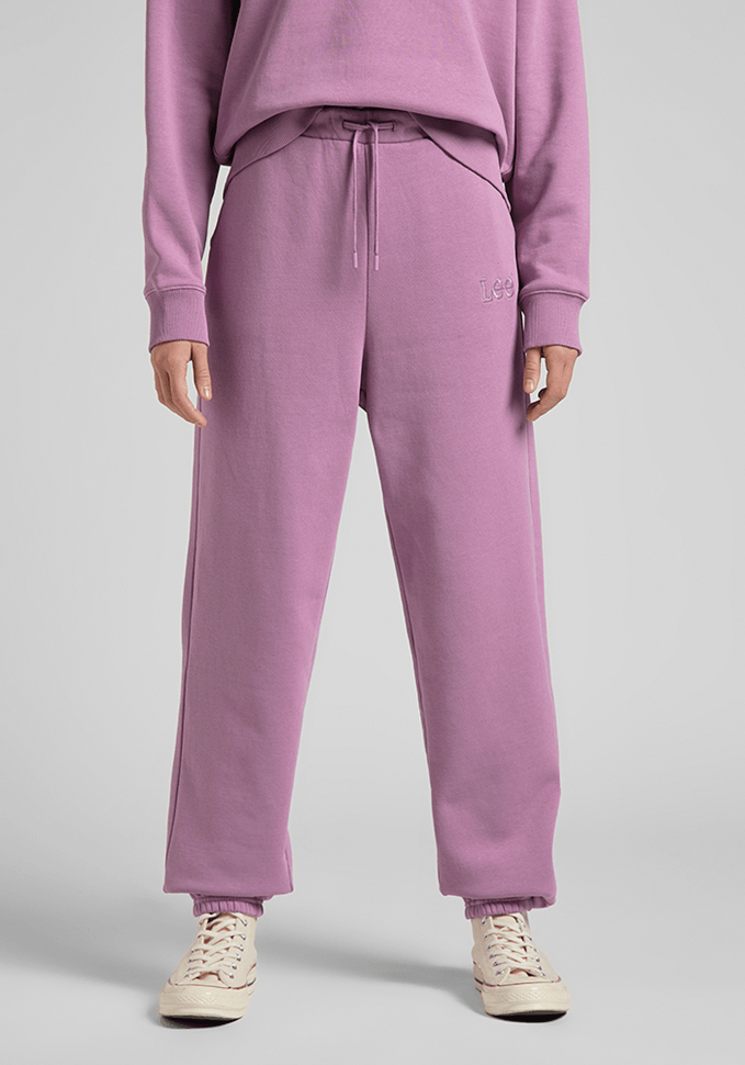 Buzo Mujer Jogger Plum