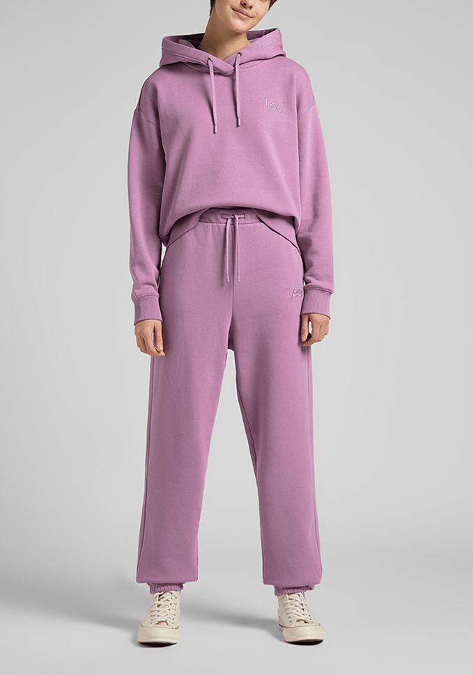 Buzo Mujer Jogger Plum