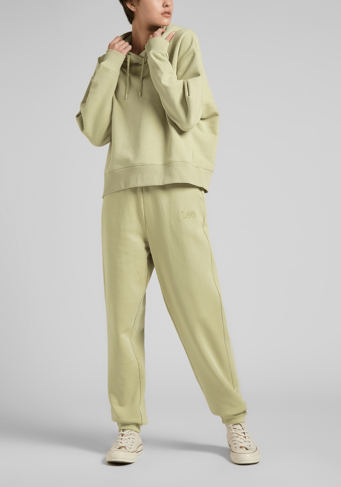 Buzo Mujer Jogger Pale Khaki