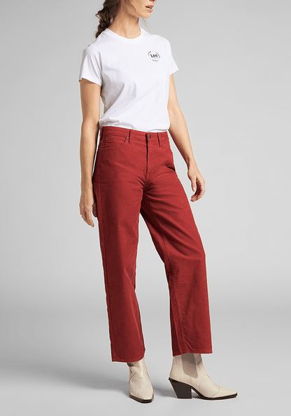 Polera Mujer Flower Tee White