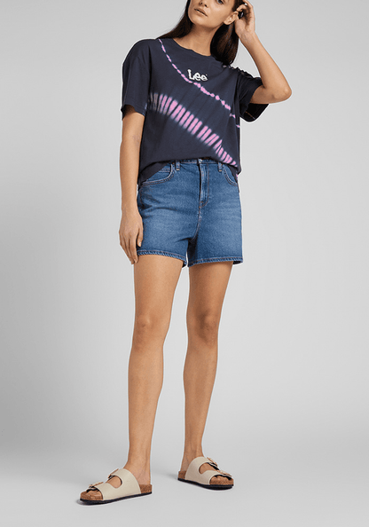 Polera Mujer Crew Neck Dark Purple