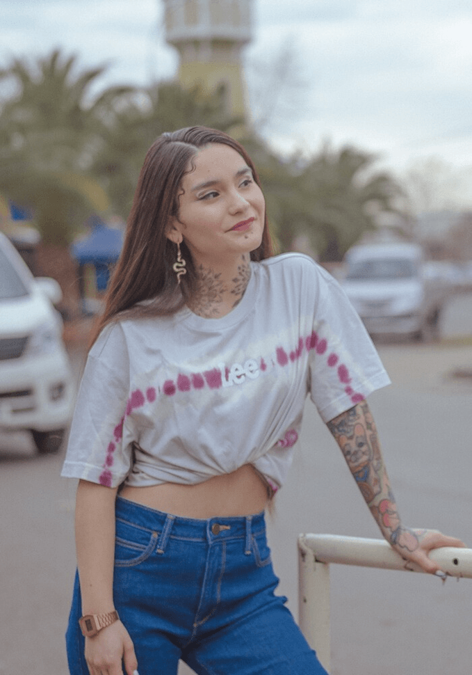 Polera Mujer Crew Neck Arctic Ice