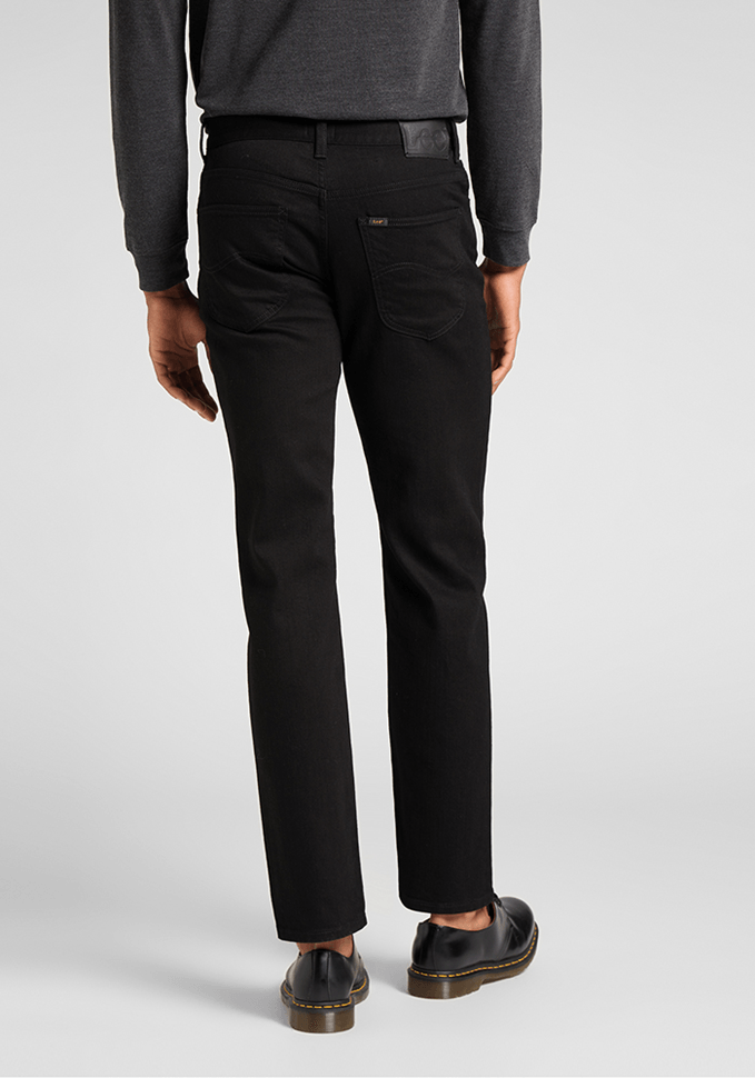 Jeans Hombre Brooklyn Classic Straight Fit Clean Black I
