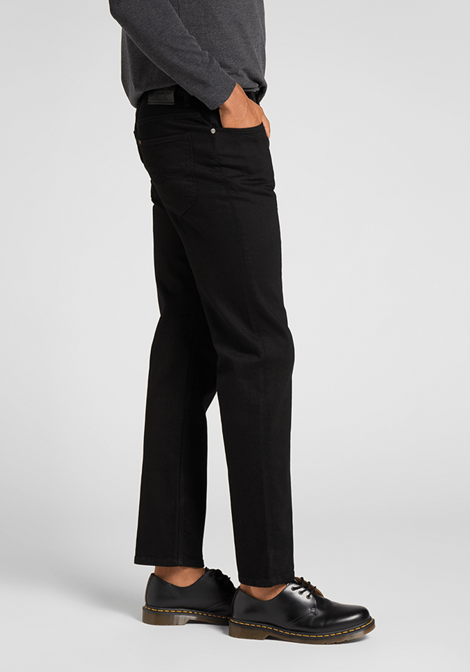 Jeans Hombre Brooklyn Classic Straight Fit Clean Black I