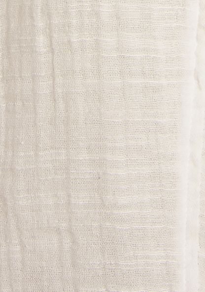 Blusa Mujer Volume Sleeve Shirt White Canvas