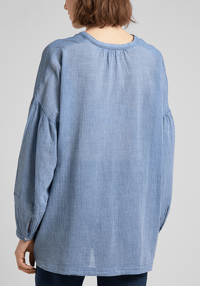 Camisa Mujer Check Arctic Ice
