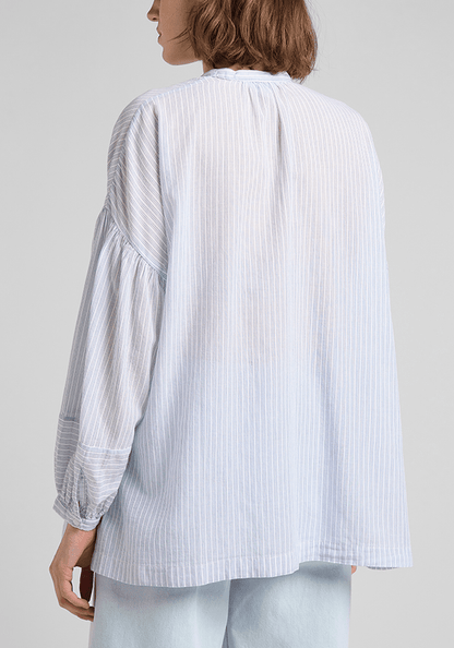 Camisa Mujer Check Bright White