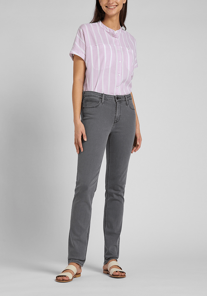 Camisa Mujer Manga Corta Cap Sleeve Dark Purple