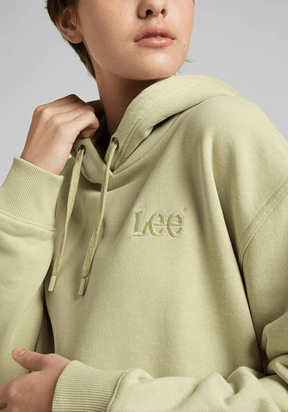 Polerón Mujer Hoddie Relaxed Pale Khaki