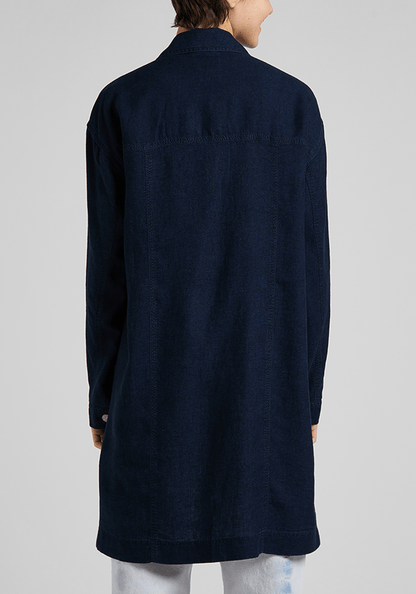 Chaqueta Mujer Elongated Navy