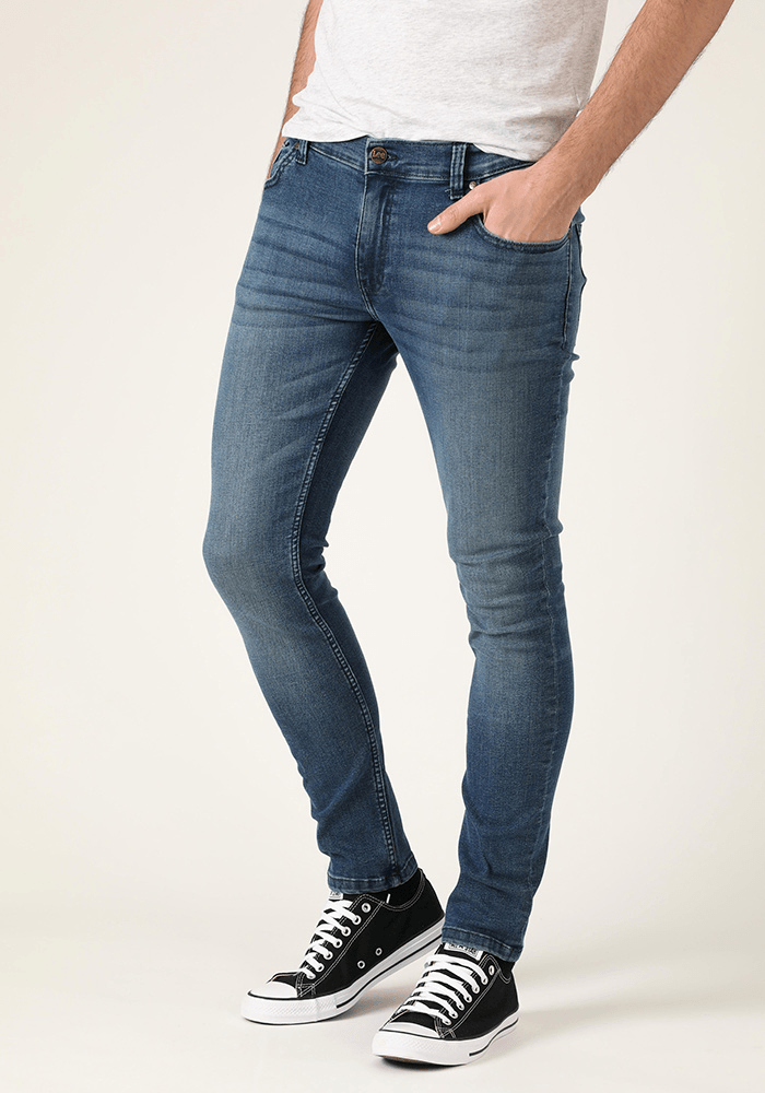 Jeans Hombre Chase Skinny Fit Mid Blue