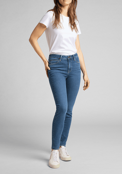 Jeans Mujer Tiro Alto Scarlett High Skinny Fit Mid Madison I