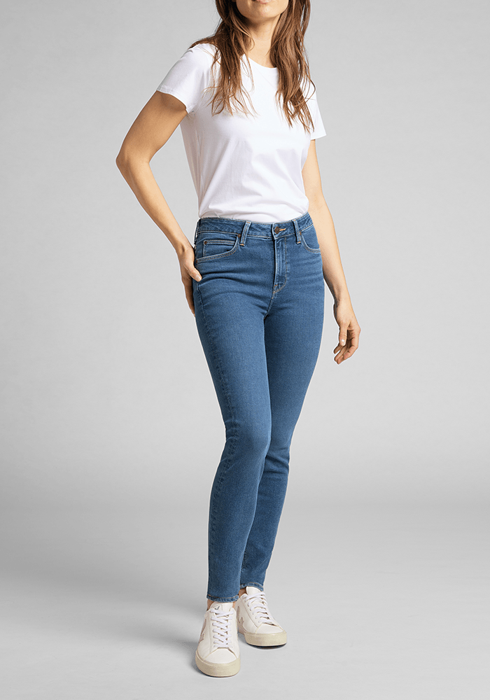 Jeans Mujer Tiro Alto Scarlett High Skinny Fit Mid Madison I