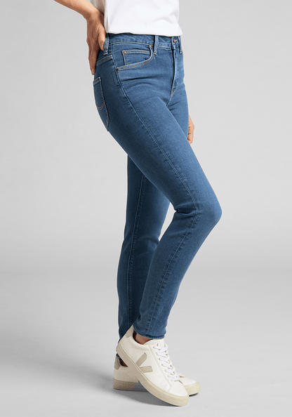 Jeans Mujer Tiro Alto Scarlett High Skinny Fit Mid Madison I