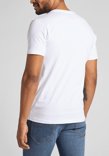 Polera Hombre Woobly Logo White