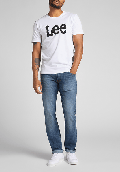 Polera Hombre Woobly Logo White