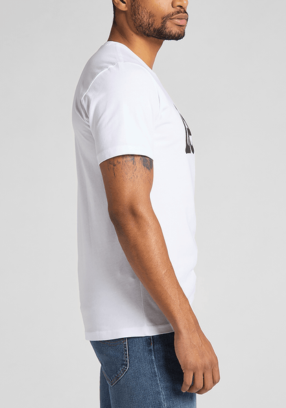 Polera Hombre Woobly Logo White