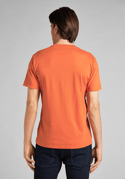 Polera Hombre Wobbly Logo Tee Burnt Ochre