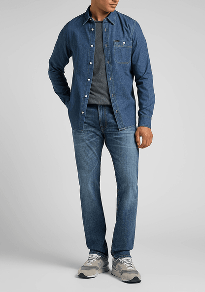 Camisa Hombre Lessure Shirt Mid Stone