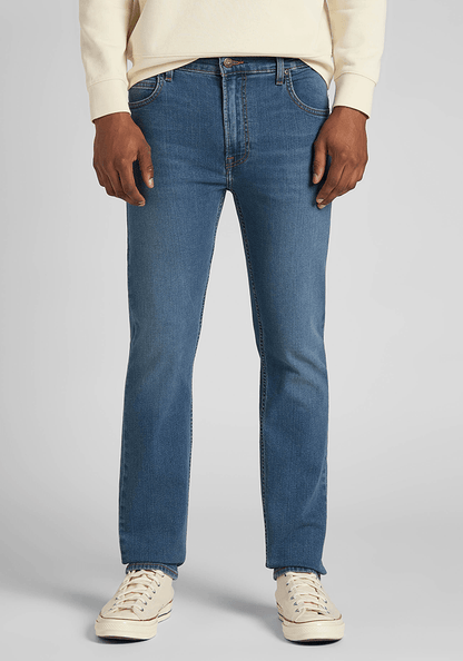 Jeans Hombre Rider Slim Fit Mid Worn Tinted