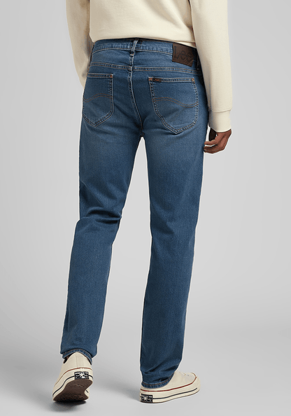 Jeans Hombre Rider Slim Fit Mid Worn Tinted