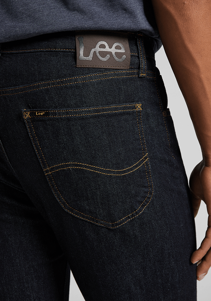 Jeans Hombre Austin Regular Tapered Fit Rinse