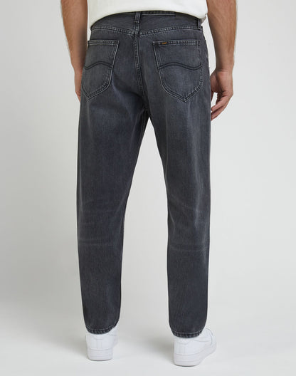 Jeans Hombre Oscar Relaxed Tapered Fit Black Star
