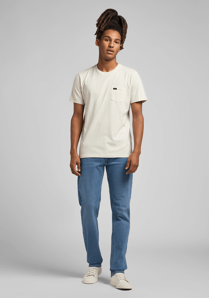 Jeans Hombre Daren Regular Fit Light Worn