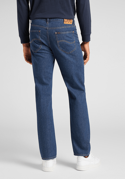 Jeans Hombre West Relaxed Straight Fit Dark Stone Bolton