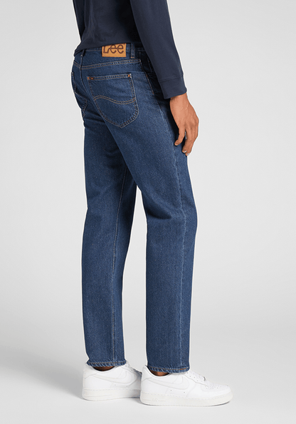 Jeans Hombre West Relaxed Straight Fit Dark Stone Bolton