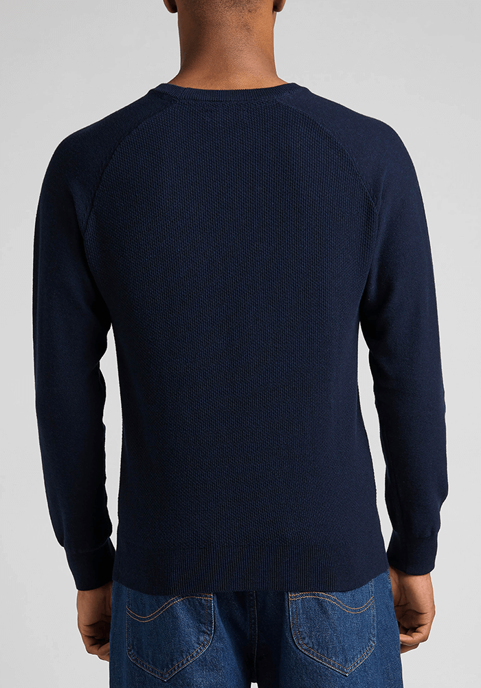 Sweater Hombre Raglan Crew Sky Captain