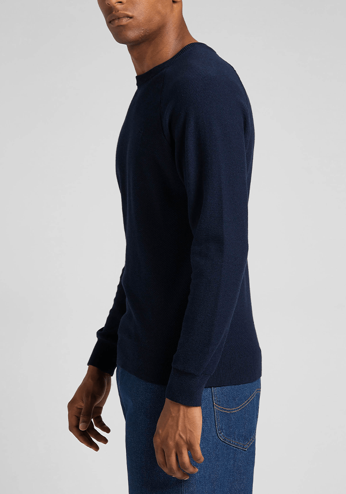 Sweater Hombre Raglan Crew Sky Captain