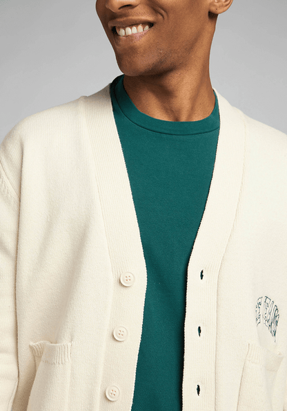 Sweater Hombre Cardigan Ecru