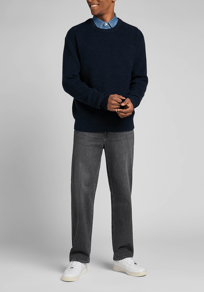 Sweater Hombre Seasonal Crew Mood Indigo