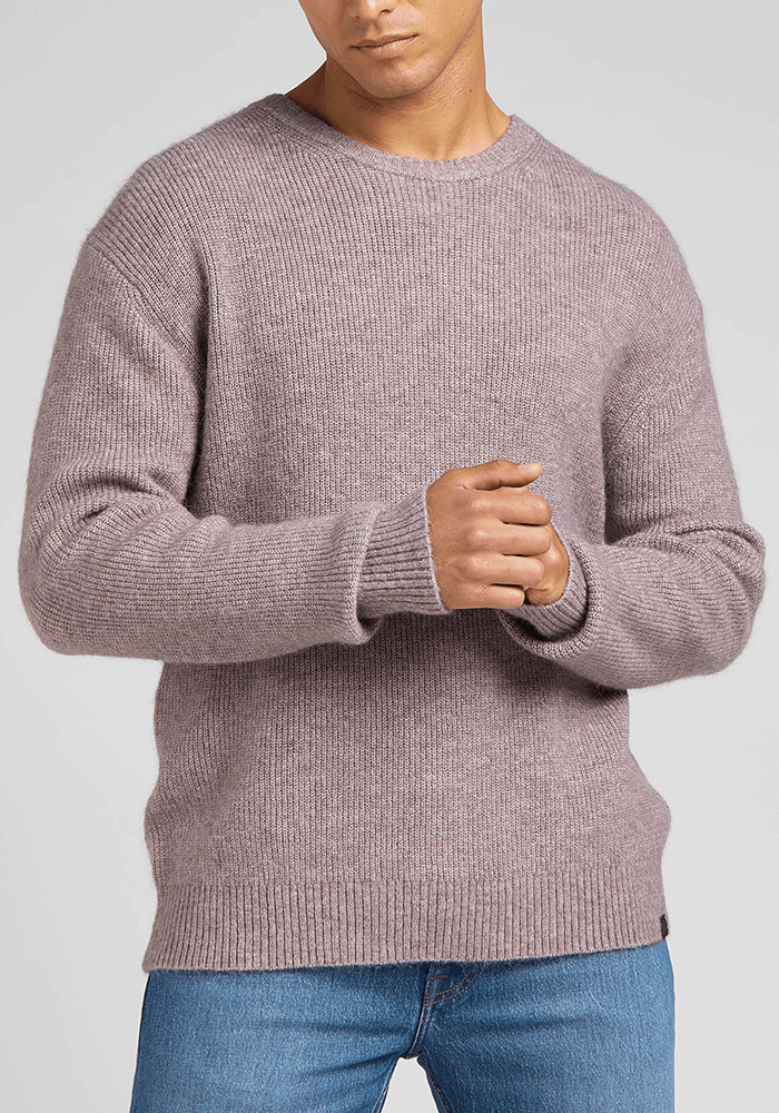 Sweater Hombre Seasonal Crew Purple Storm