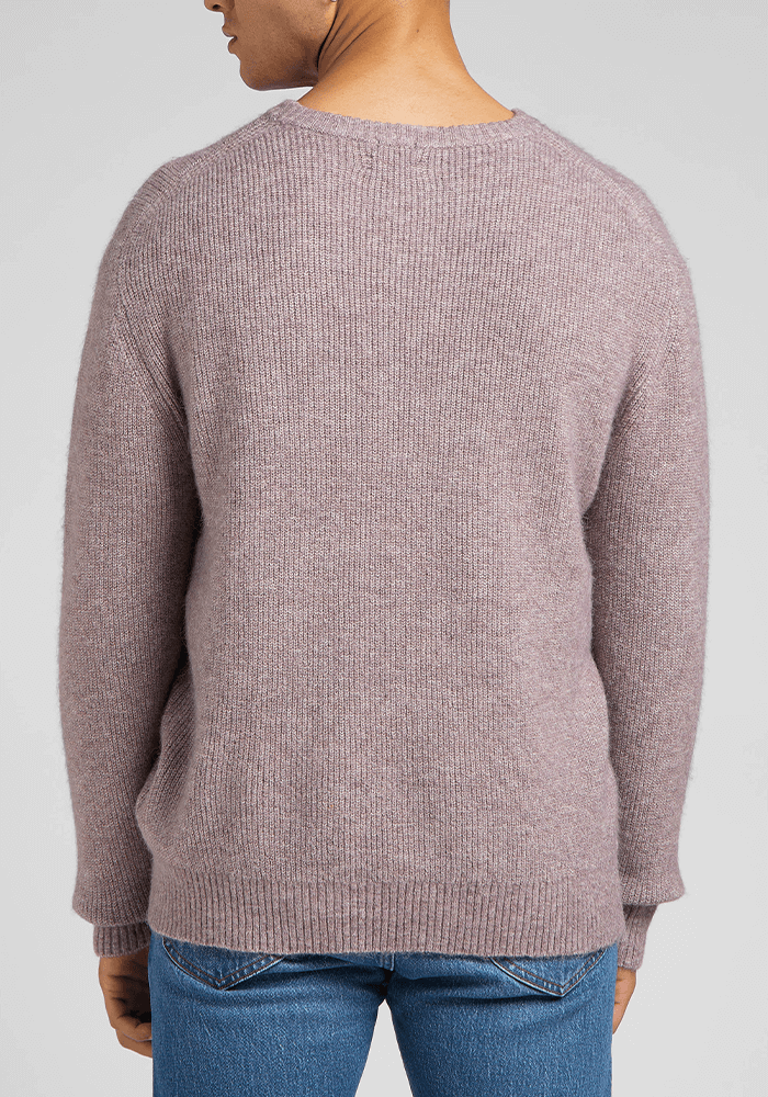 Sweater Hombre Seasonal Crew Purple Storm