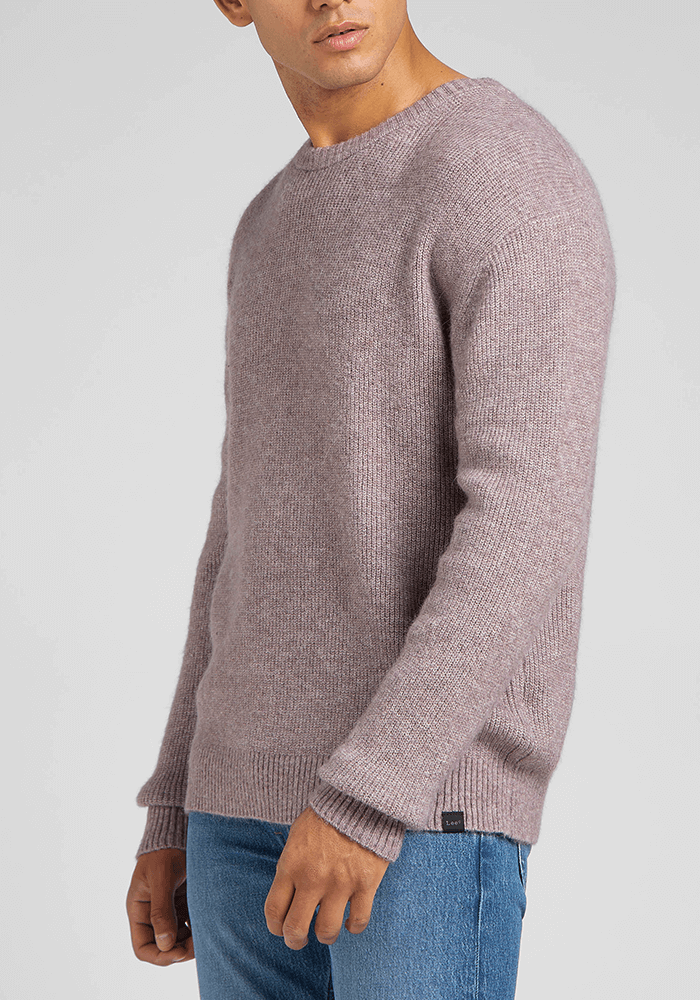 Sweater Hombre Seasonal Crew Purple Storm