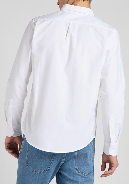 Camisa Hombre Button Down Bright White