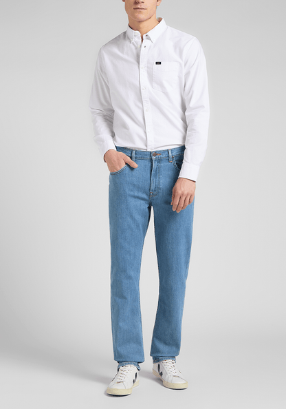 Camisa Hombre Button Down Bright White