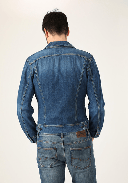Chaqueta Hombre Slim Rider Mid Blue Stone