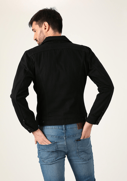 Chaqueta Hombre Slim Rider Black Rinse
