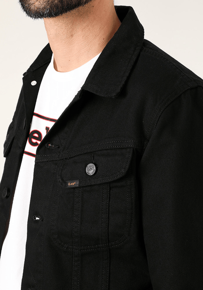 Chaqueta Hombre Slim Rider Black Rinse