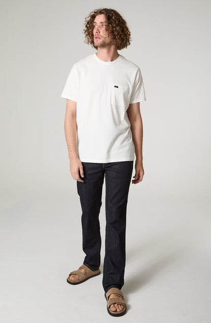 Polera Hombre 1 Pocket Regular Fit Blanca
