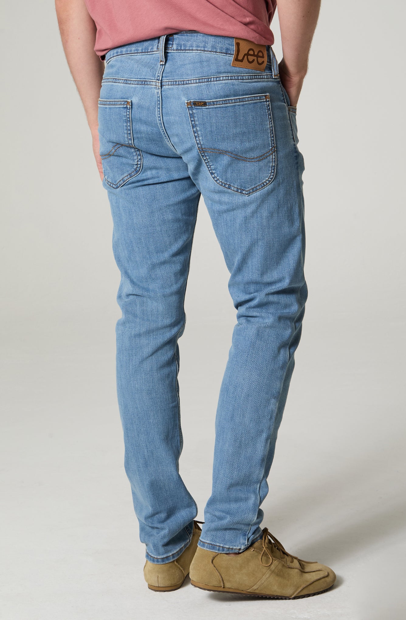 Jeans Hombre Luke Slim Tapered Fit Light Blue