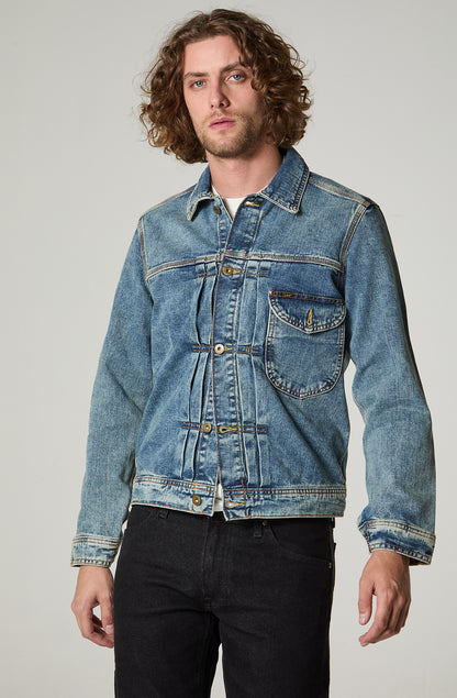 Chaqueta Hombre Denim Azul