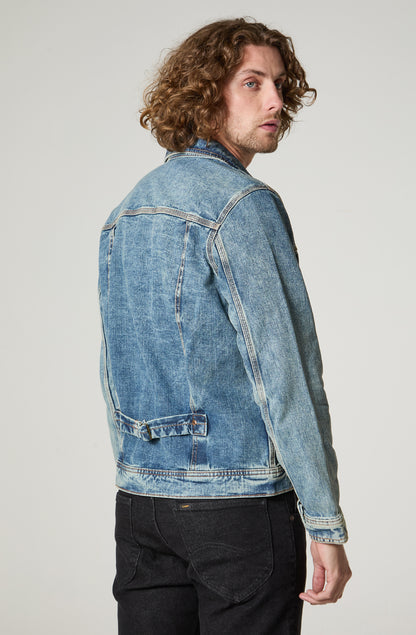 Chaqueta Hombre Denim Azul