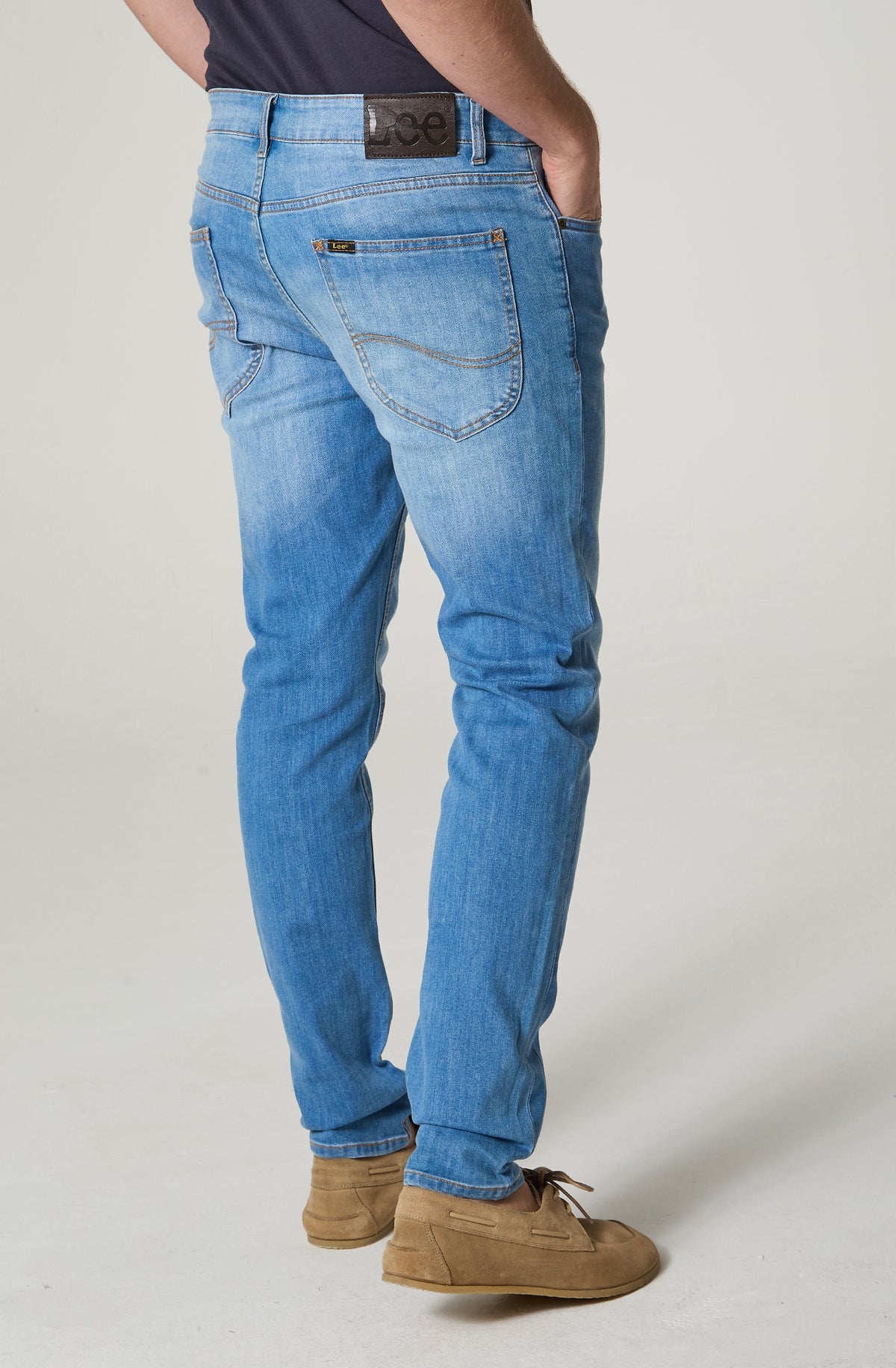 Jeans Hombre Malone Skinny Fit Mid Worn I